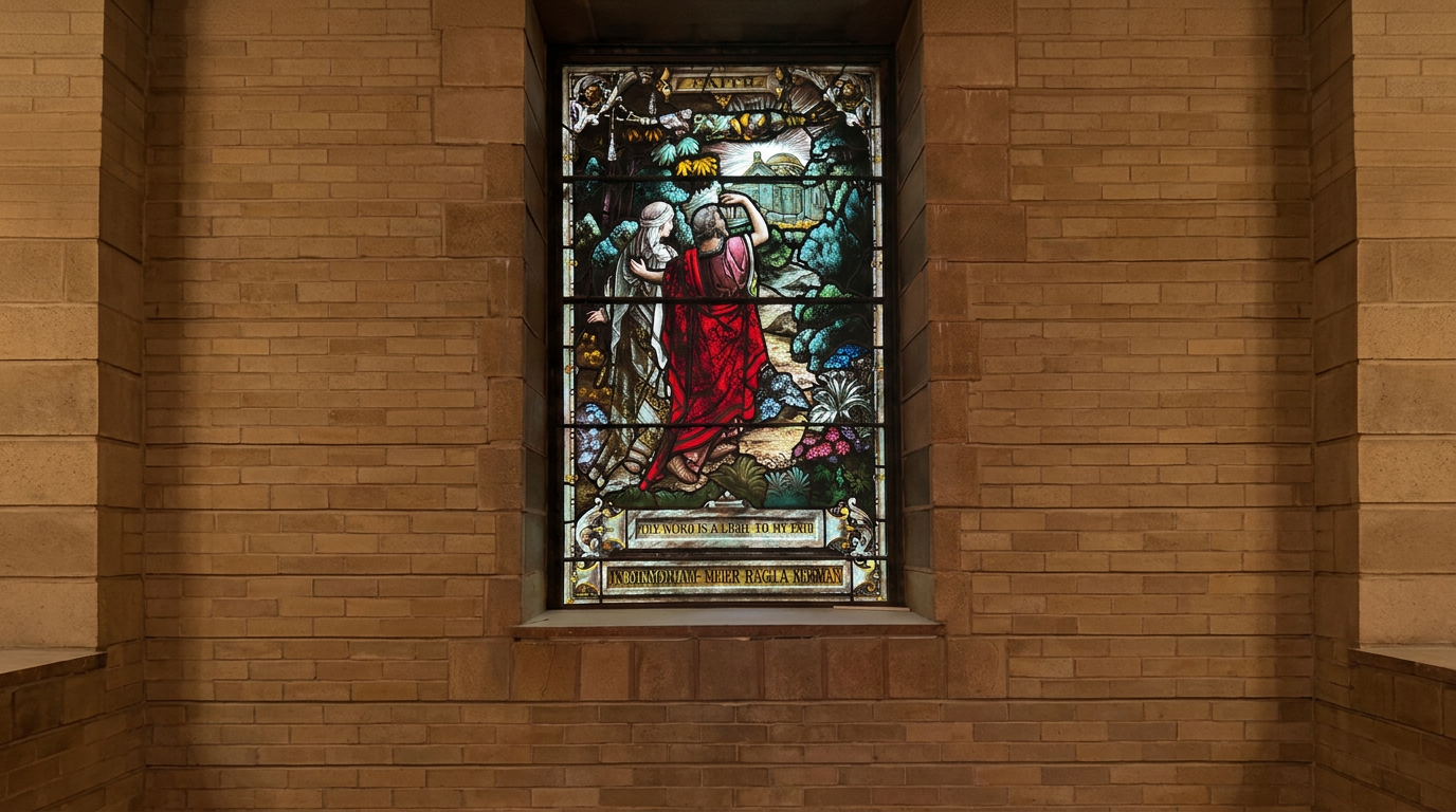 Stained Glass & Sacred Light — restored